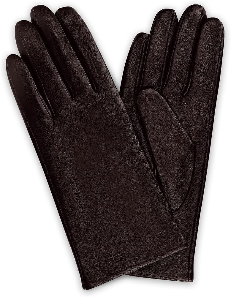 Touchscreen-Lederhandschuhe für Damen – Nappaleder mit Kaschmir-Mix